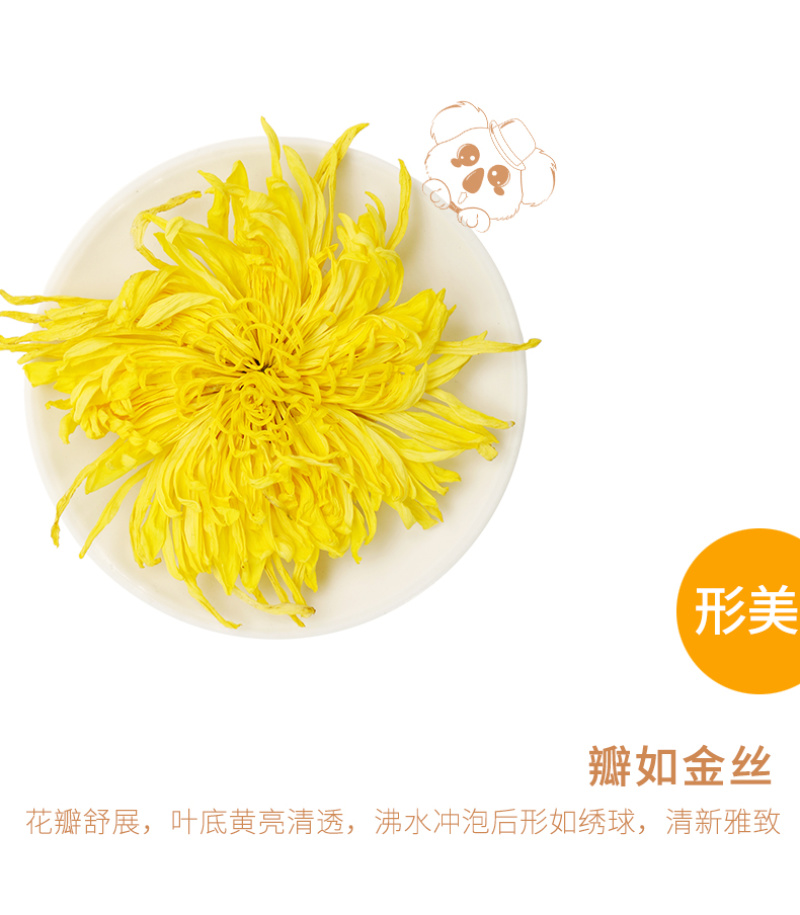 皇菊茶金丝皇菊5罐包邮直供超市