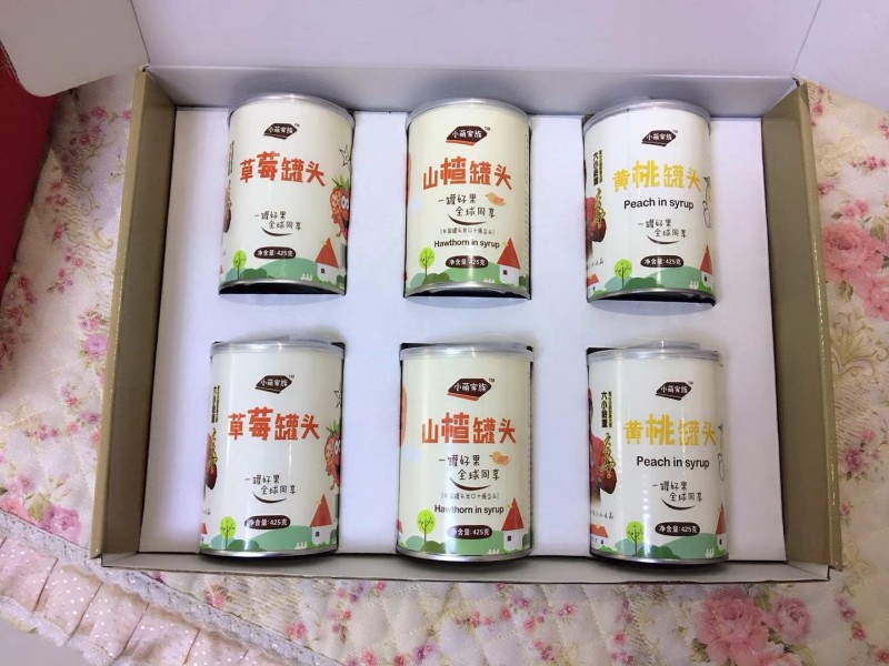 罐头425g*6罐精品礼盒装买10箱送1箱！