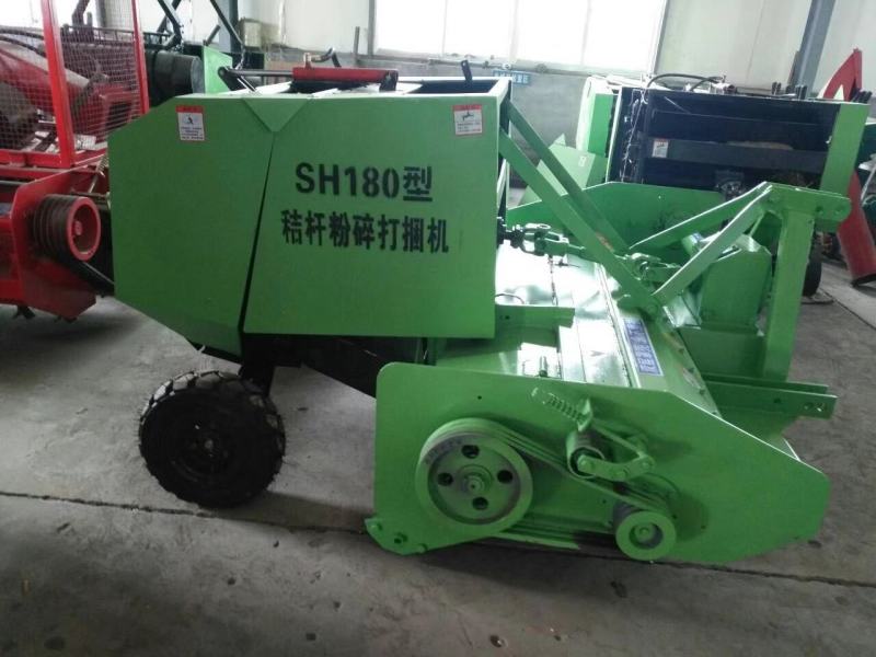 秸秆粉碎打捆机玉米秸秆收割打包机养殖专用打捆设备