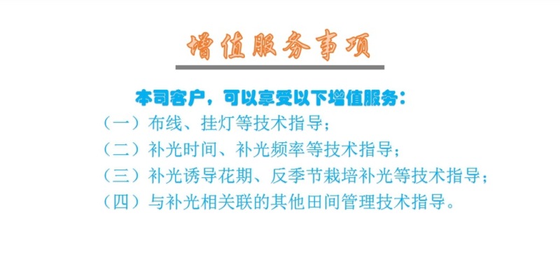 菊花补光灯/植物生长灯/黄莺切菊白菊长日照处理灯15W