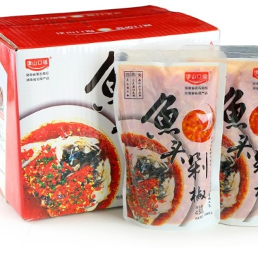湖南常德津山口福鱼头剁椒450g