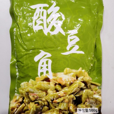 湖南常德津山口福调味酸豆角500g