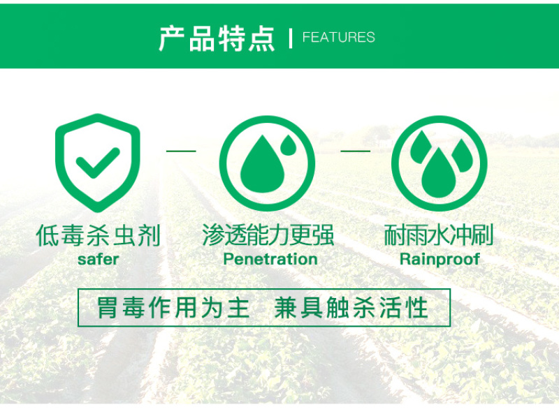 凯恩茚虫威夜蛾青虫卷叶螟吊丝虫杀虫剂
