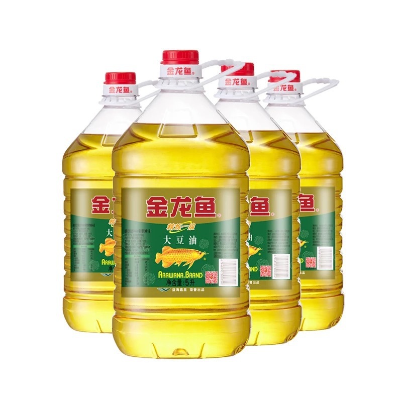 金龙鱼大豆油5L一级大豆油礼品发福利食堂