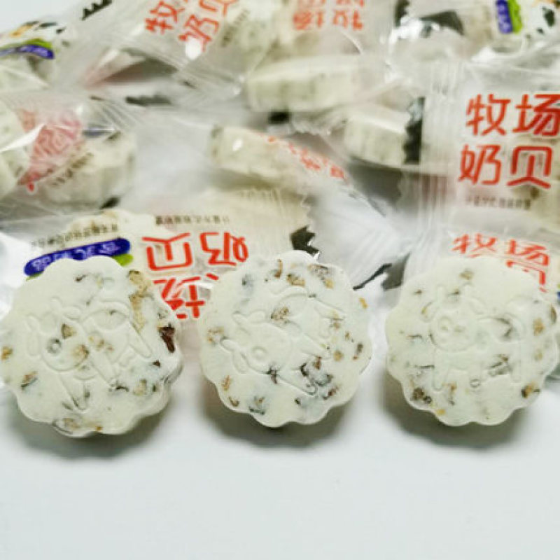 北漠果业新疆奶片干吃奶贝儿童孕妇营养高钙零食100g/罐