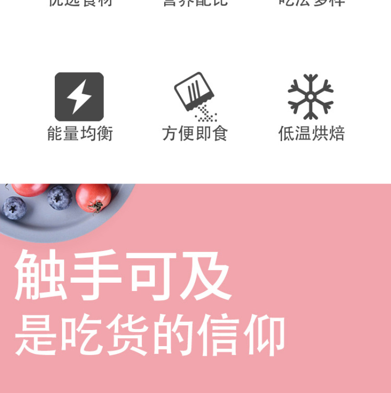 酸奶果粒水果坚果麦片孕妇早餐冲饮餐食品干吃即食750克