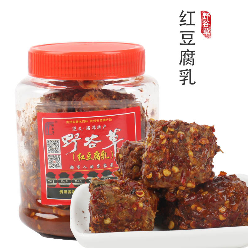 野谷草红豆腐（素）300g/瓶包邮