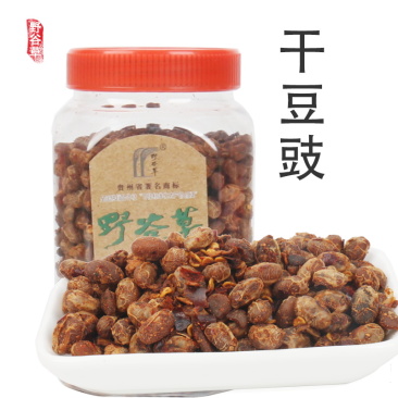 野谷草干豆豉350g/瓶包邮