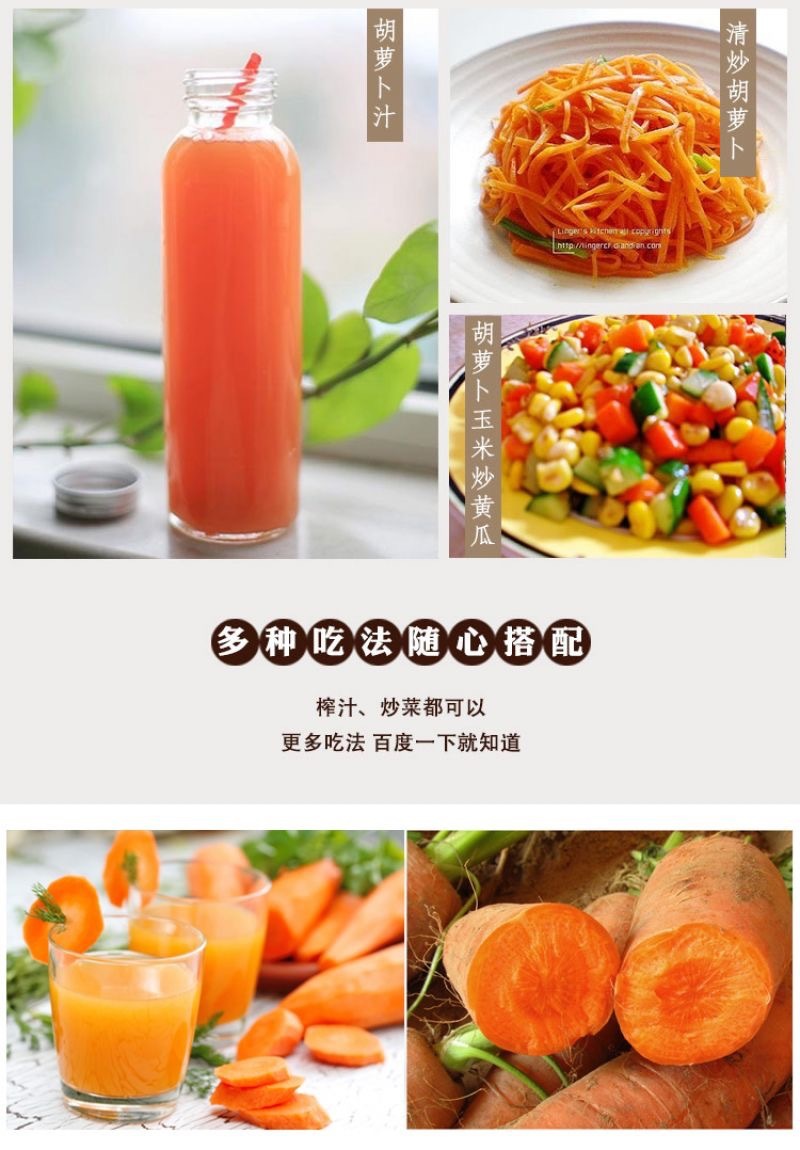新鲜胡萝卜5斤装农家带泥胡萝卜新鲜蔬菜宝宝辅食红萝卜