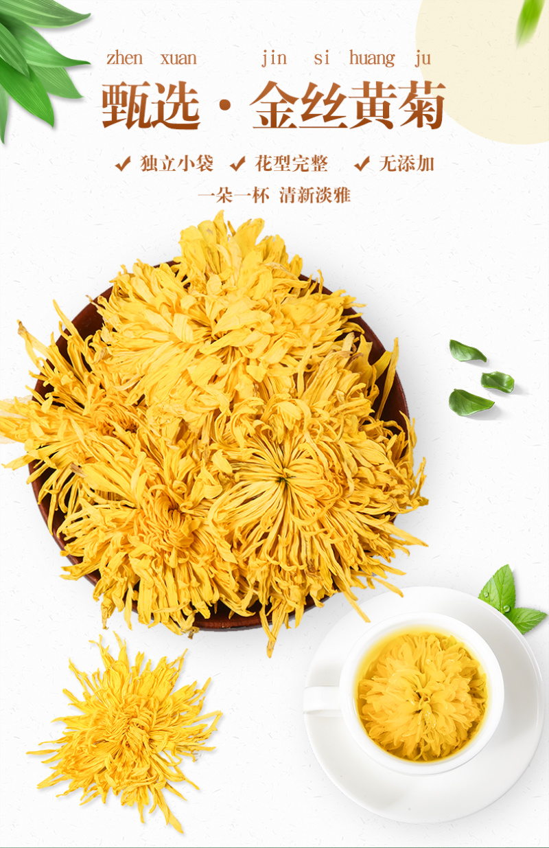 金丝皇菊一杯一朵