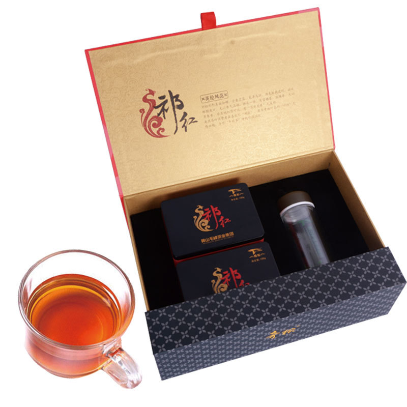 黄山红茶特级（香螺）祁门红茶英伦风范礼盒200g礼品茶