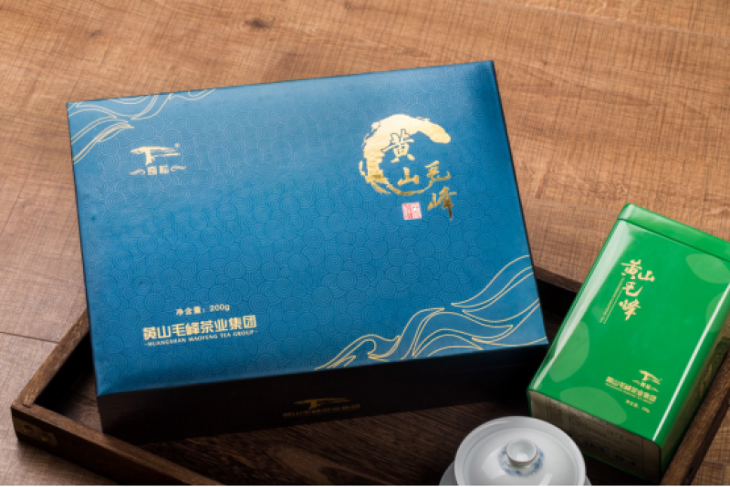 黄山毛峰特级黄山毛峰丹霞峰礼盒2X100g