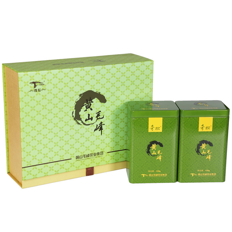 黄山毛峰一级轩辕峰礼盒2X150g礼品茶叶