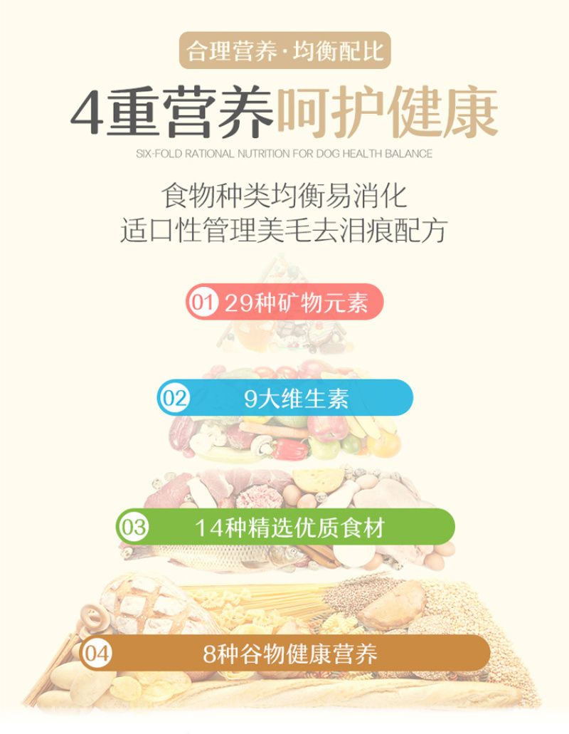 派丁能量派牛肉味狗粮20kg40斤装包邮