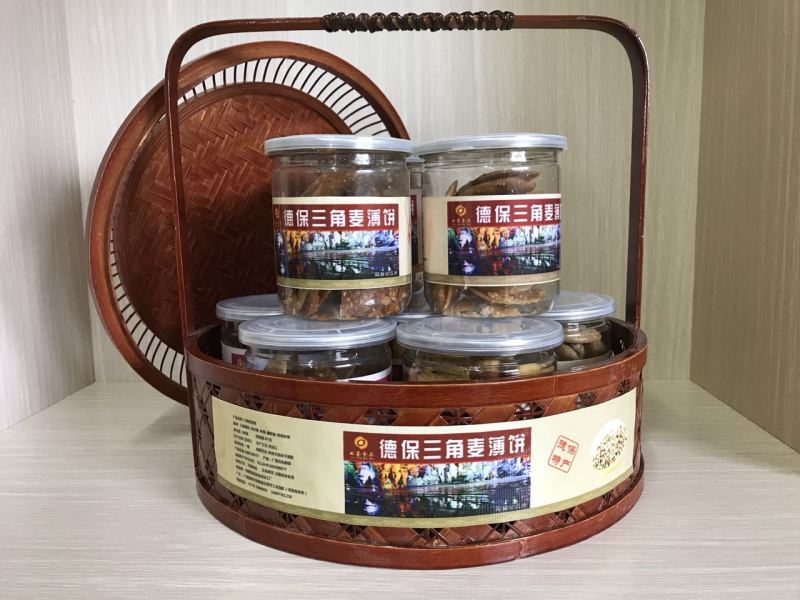 广西德保三角麦薄饼