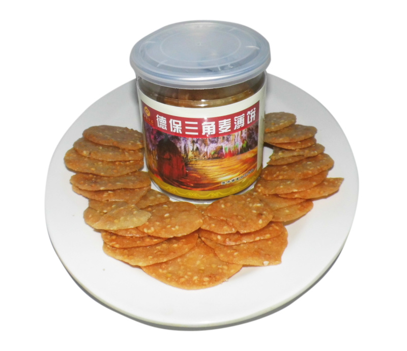 广西德保三角麦薄饼