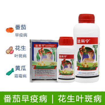 日本达科宁40%百菌清黄瓜霜霉早晚疫叶霉杀菌剂进口药