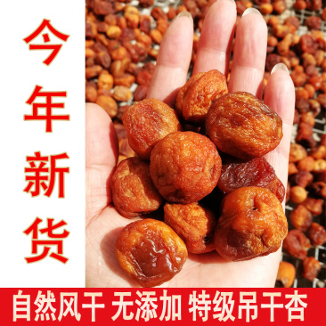 新货新疆吊干杏四团树上吊死干杏干特级无添加农家天然