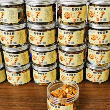 每日坚果罐装150g混合坚果干仁雪花酥原材料儿童孕妇零食