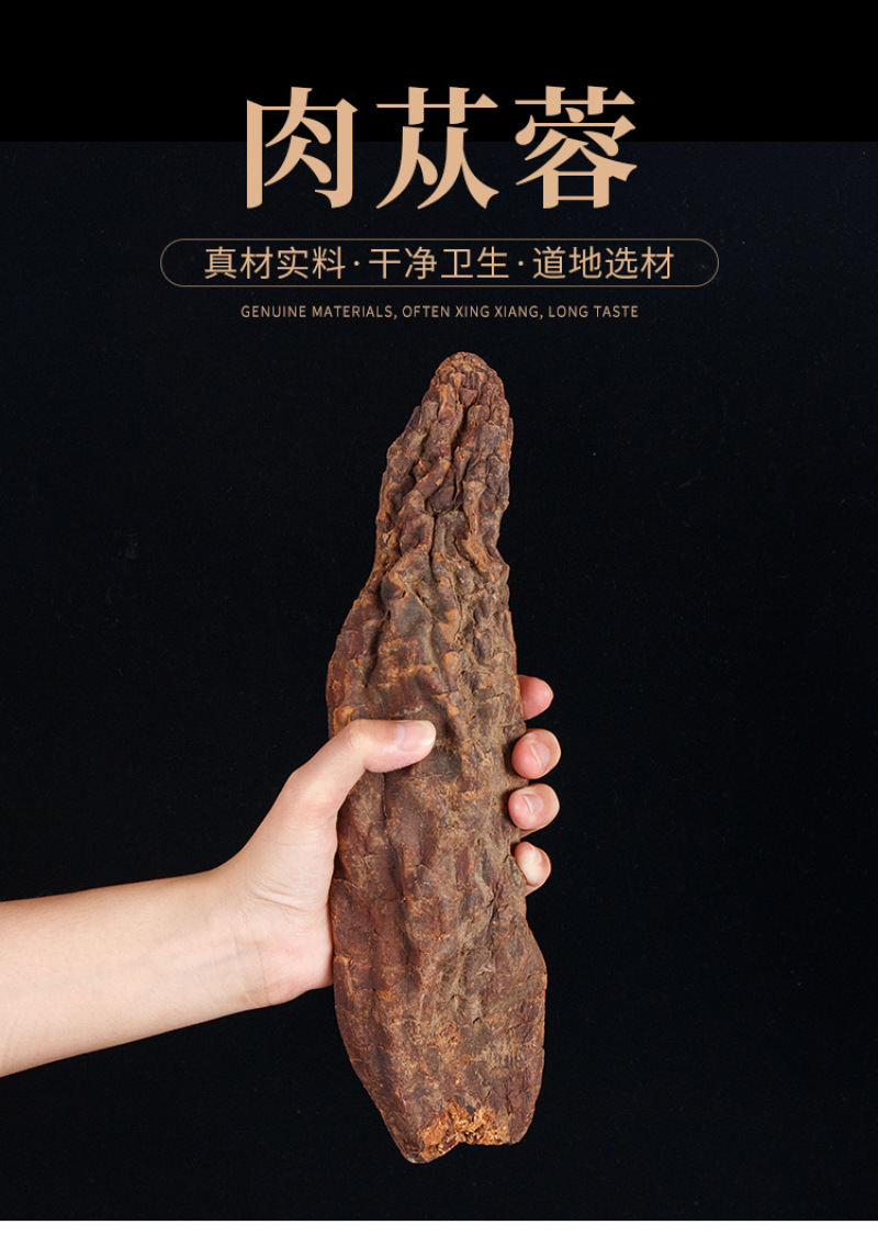 新疆中药材肉苁蓉配锁阳泡酒料沙漠人参硬肉苁蓉软大芸