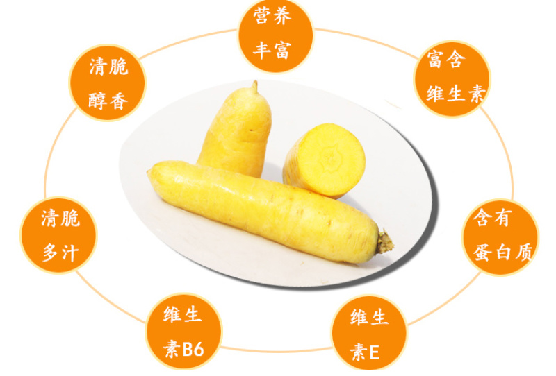 山西运城新鲜水果蔬菜黄皮胡萝卜可做新疆手抓饭5斤装