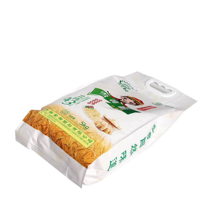 新疆奇麦园牌雪花粉5KG饺子拉面馒头高筋面包粉奇台面粉