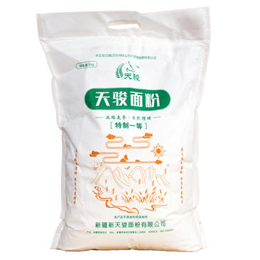 正常发货新疆天骏面粉5kg10斤塔城小麦粉高筋拉面