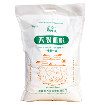 正常发货新疆天骏面粉5kg10斤塔城小麦粉高筋拉面