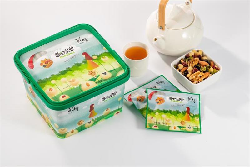 孔哥每日坚果礼盒装混合小包装年货坚果组合干果仁