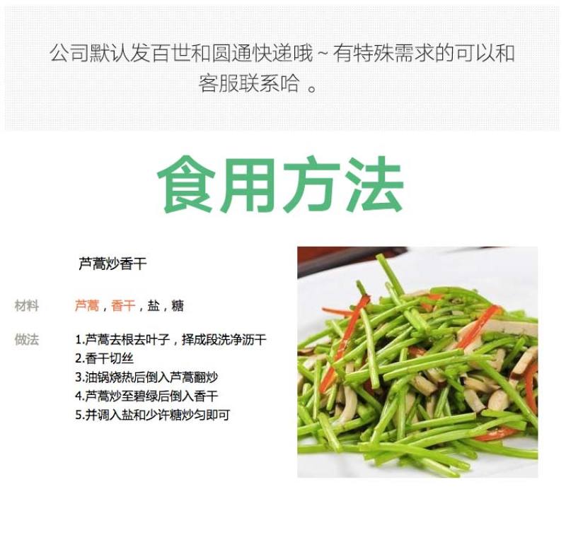 当季新鲜茼蒿（芦蒿）