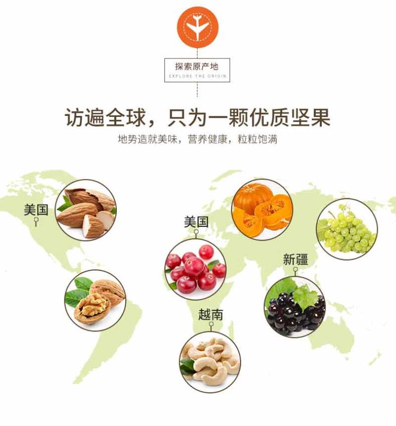 每日坚果什锦果仁干果儿童孕妇零食混合坚果