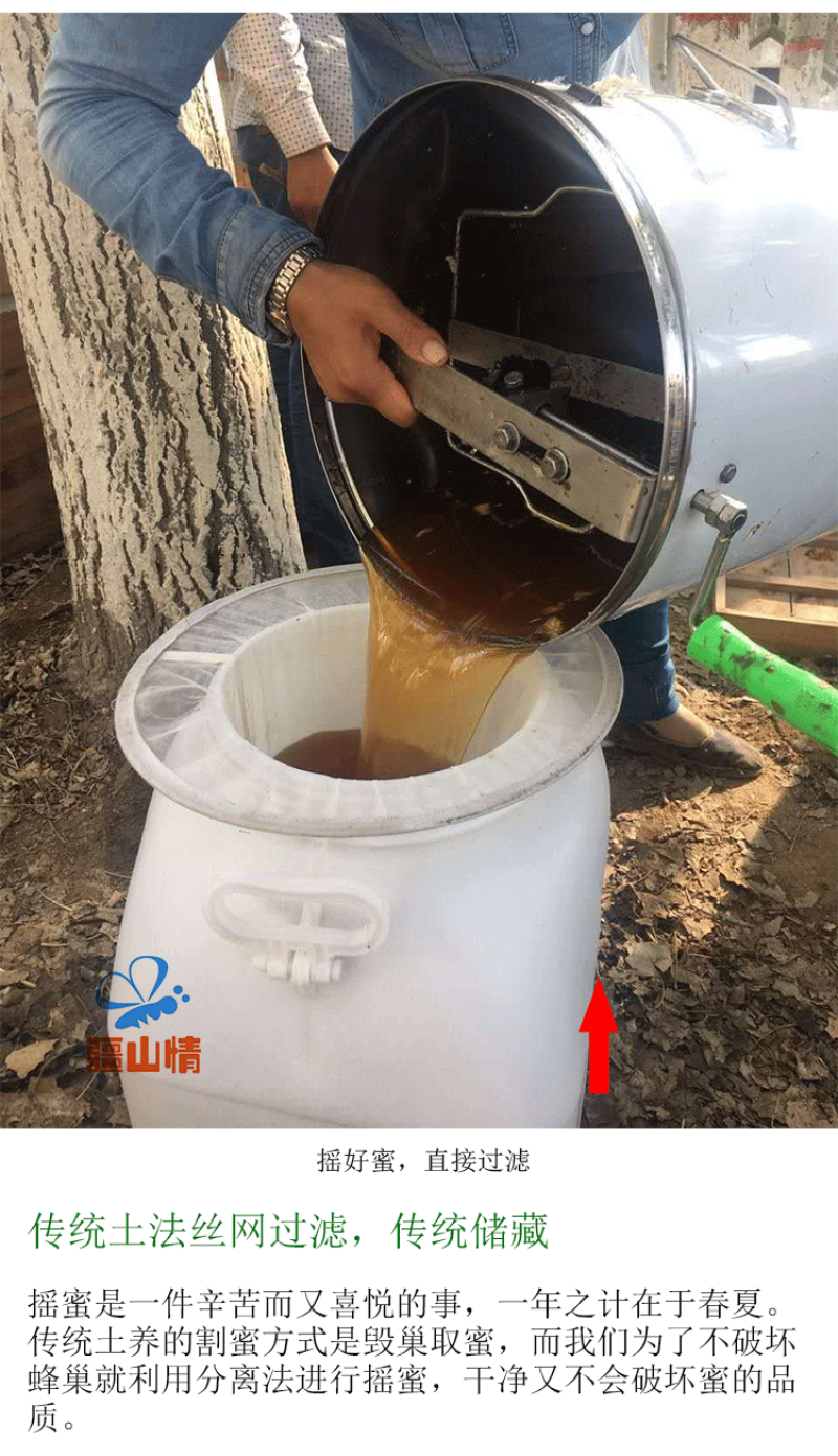 500g新疆黑蜂蜜便携挤压瓶枣花蜜纯正天然原蜜可泡百