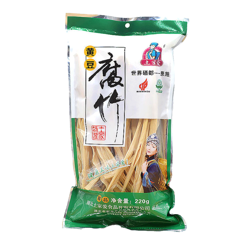 湖北恩施特产土家爱腐竹220g