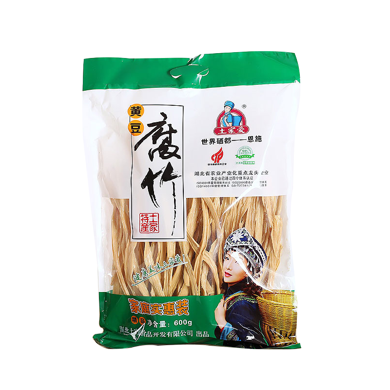 湖北恩施特产土家爱腐竹600g家庭装