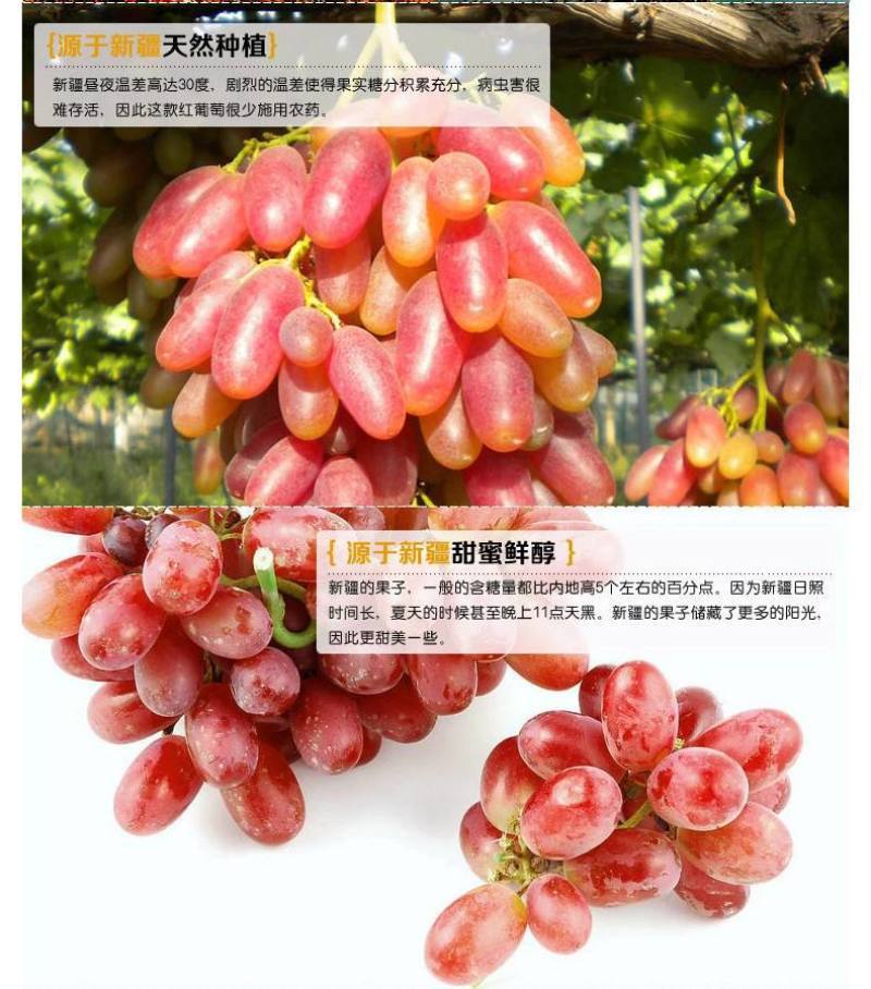 包邮批发新疆特产红香妃葡萄干500克特级大颗粒吐鲁番