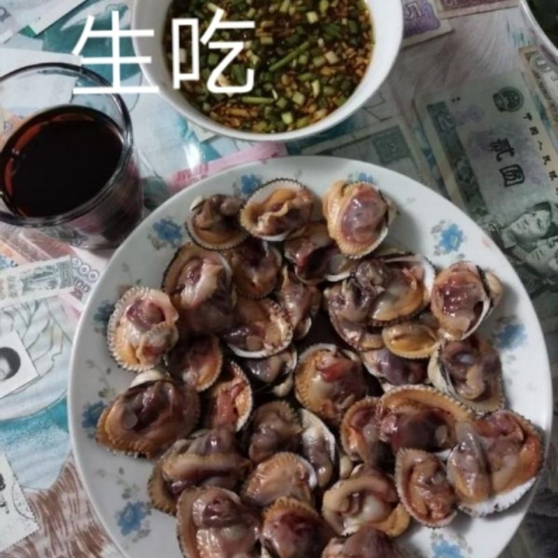 包邮鲜活毛蚶毛蛤血蛤送开壳器