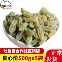 新货新疆葡萄干1000g无核白葡萄干免洗即食新疆特产5斤