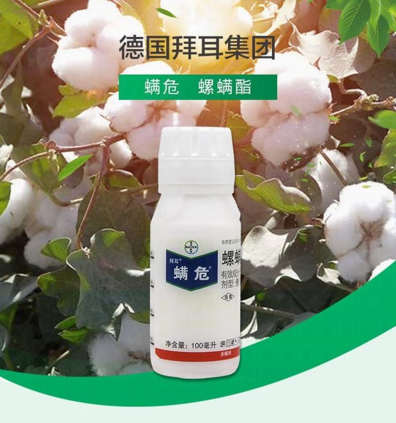 德国拜耳螨危24%螺螨酯红蜘蛛杀虫剂杀螨剂