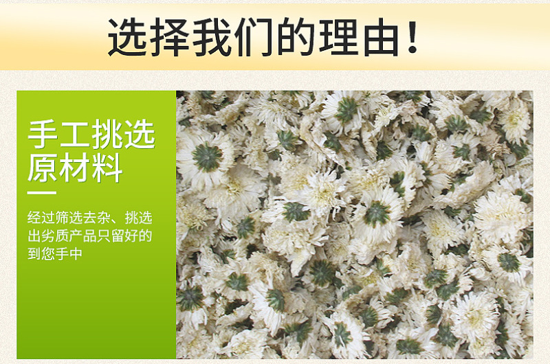 菊花贡菊花批发供应茶七月菊黄山白贡菊菊花茶量大从优