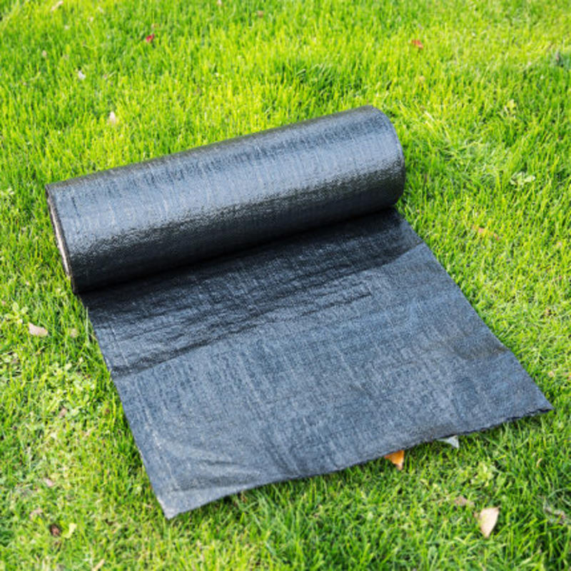 防草布除草布园艺地布果园专用布盖草布黑色地膜防晒厂家供应