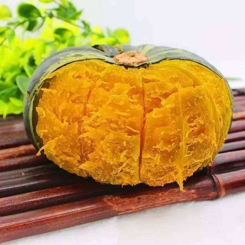 绿贝贝迷你小南瓜种子日本进口强粉质黑贝贝瓜口感绵甜板栗味