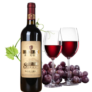 奥德曼干红葡萄酒8年老桶系列