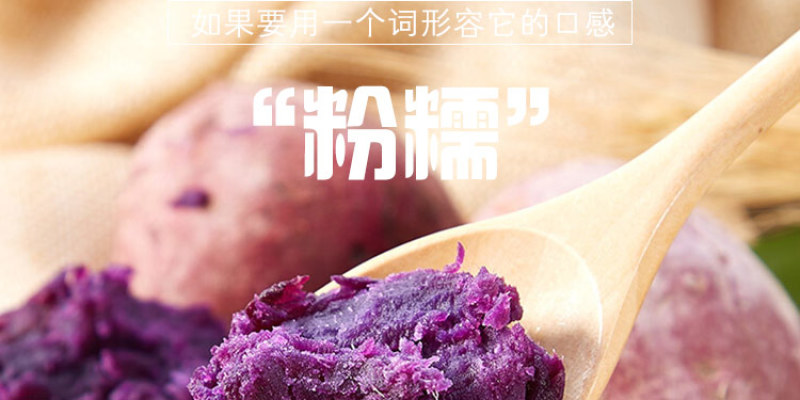 山东紫罗兰紫薯一件代发电商全渠道代发中通京东包邮源头供应