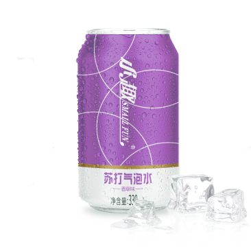 小趣苏打水气泡苏打水弱碱性平衡酸碱度整箱330m