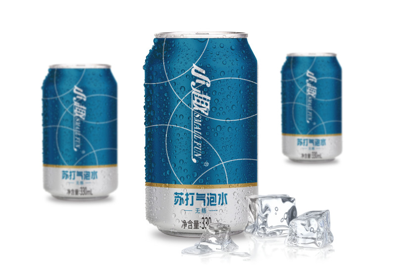 小趣苏打水气泡苏打水弱碱性平衡酸碱度整箱330m