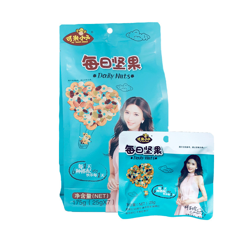 可米小子_每日坚果25g*7袋混合坚果炒货