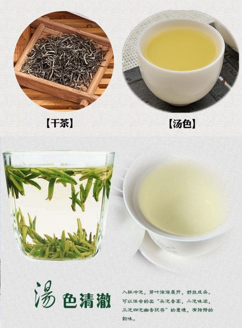 狗牯脑白茶高山云雾明前新茶江西狗脑贡白茶500g袋装包邮