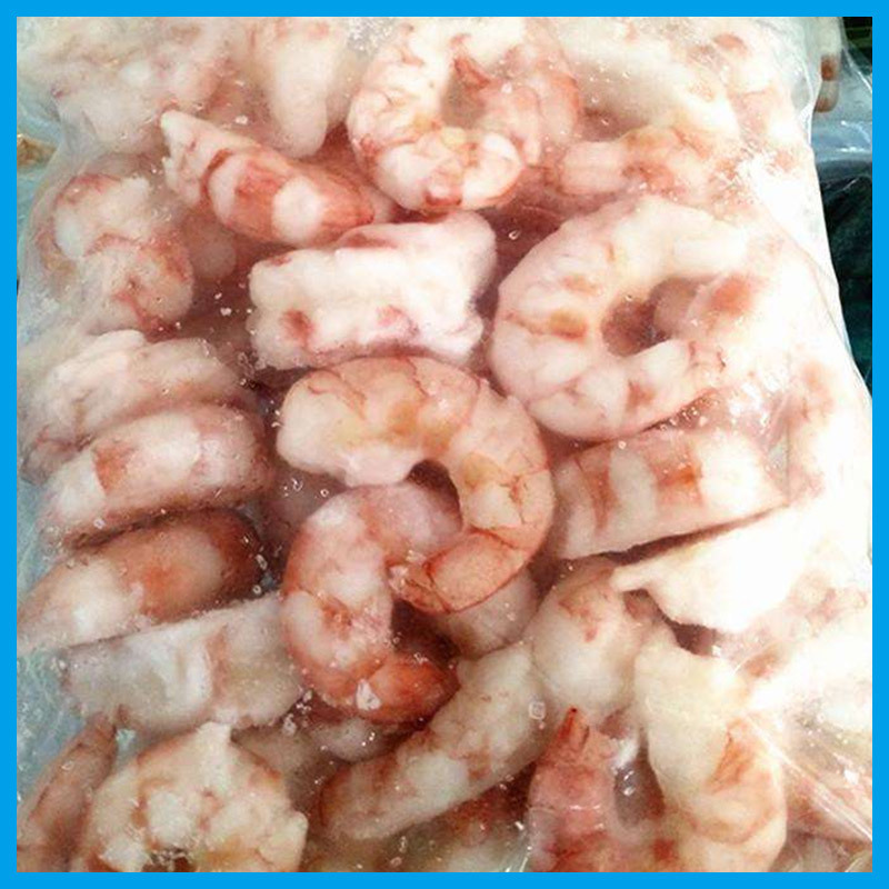 深海新鲜红虾仁90-120规格批发