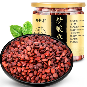 福东海炒酸枣仁熟酸枣仁茶汤炒制酸枣仁茶汤100g瓶装