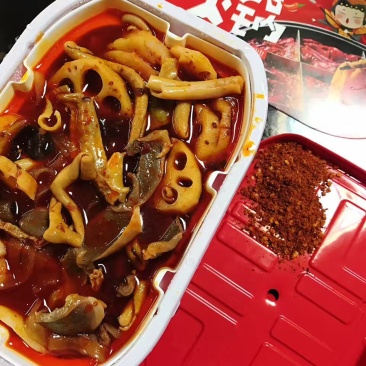 【重庆特产】杨家酱自热火锅荤菜版素菜版网红款一箱24